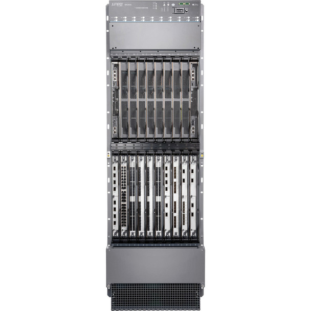 Juniper (MX2010-PREMIUM-DC) 10 Slot MX2000 Chassis  Base with 2 RE  Fan Trays  DC Power  Discounted Switch F