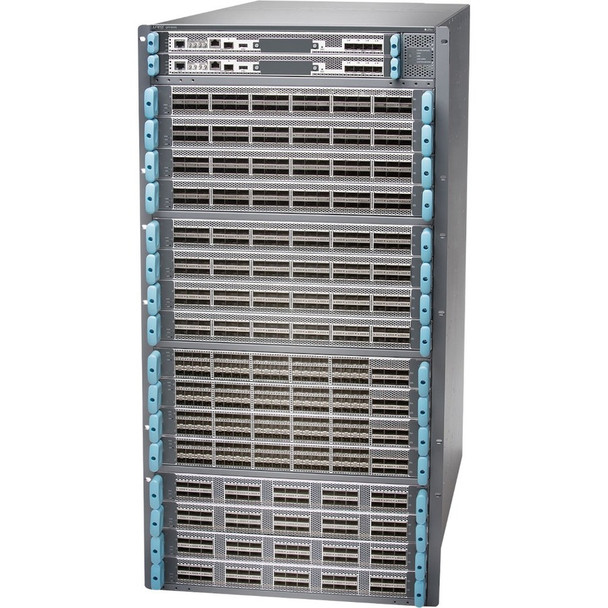 Juniper (QFX10016-REDUND-T) QFX10016 TAA Compliant Redundant 16 slot chassis with 2 CBs  10 2 700 W AC power