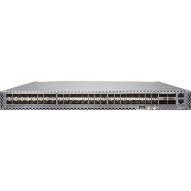 Juniper (ACX5448-R-AC-AFI) ACX5448 AC Back to Front 48x1GE 10GE and 4x100GE Includes: L2 features  IGP  MPL