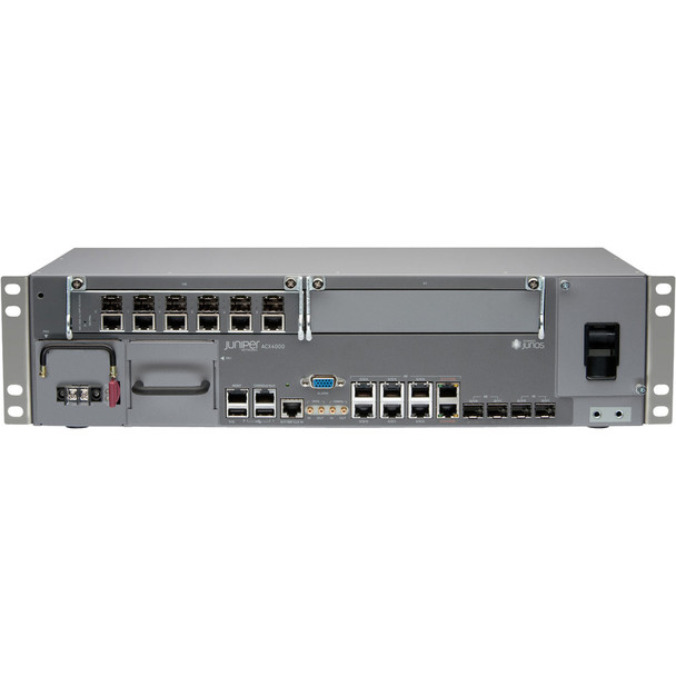 Juniper (CHAS-ACX4000-S) Converged Access Gateway Chassis Spare  2 Open Slot  No Power Supplies  No Fantr