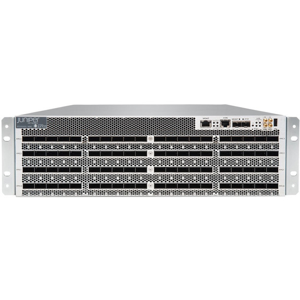 Juniper (PTX10003-160C-DC) PTX10003 160C base system with 160 100GE ports or 32 400GE ports  4 3000W DC pow