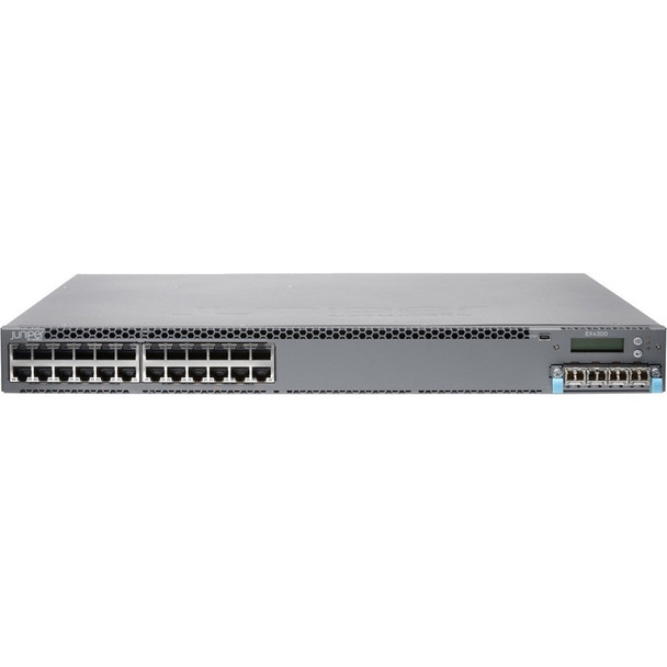 Juniper (EX4300-24T) EX4300  24 Port 10 100 1000BaseT + 350W AC PS