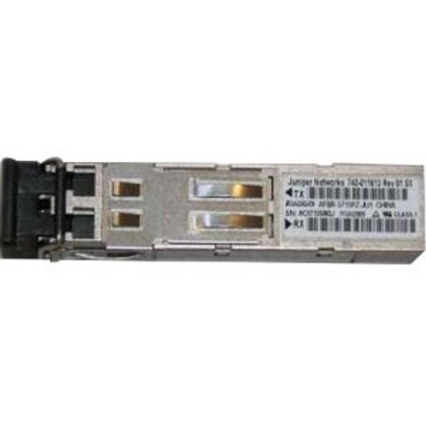 Juniper (EX-SFP-1FE-FX) SFP  100BASE FX for Switching Security Platforms  MMF 2 km  Extended Temperature