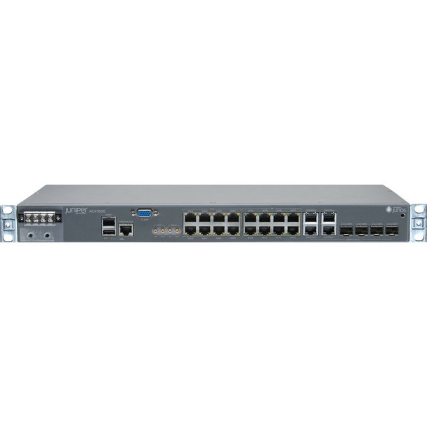 Juniper (ACX1000-DC) ACX1000 Universal Access Router  DC Version  1RU  SyncE 1588v2  Temperature hard