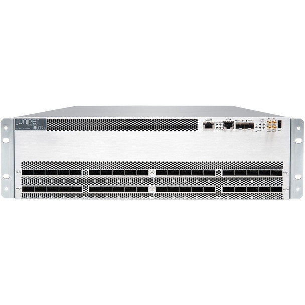 Juniper (PTX10003-80C-DC) PTX10003 80C base system with 80 100GE ports or 16 400GE ports  2 3000W DC power