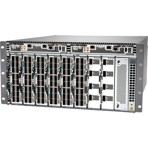Juniper (QFX5700-BASE-AC) QFX5700 Base 8 slot chassis with 1 Routing Engine  1 Forwarding Engine Board (QF