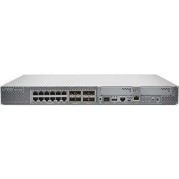 Juniper (SRX1500-AC-TAA) SRX1500 with 16x1G  4x10G (SFP+) on board ports  1x AC PSU and 100GB SSD. TAA Co