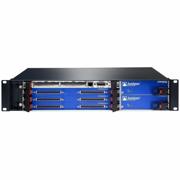 Juniper (CTP2024-AC-03) CTP2024 AC Chassis includes Processor  Power Supply  CLK Main  1G RAM