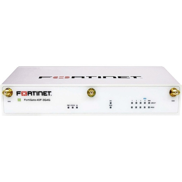 Fortinet (FG-40F-3G4G-BDL-950-60) FortiGate-40F-3G4G Hardware plus 5 Year