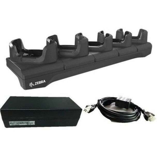 Zebra (CRD-NGTC5N-5SC5D) KIT - FIVE-SLOT CRADLE KIT TO CHARGE TC5