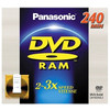 Part No: LM-AD240LU - Panasonic 3x dvd-RAM Double-Sided Media 9.4GB