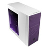 BitFenix Neos Window BFC-NEO-100-WWWKP-RP No Power Supply ATX Mid Tower (White/Purple)