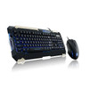 Thermaltake Tt eSPORTS KB-CMC-PLBLUS-01 USB Wired Commander Gaming Gear Keyboard & Mouse Combo