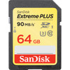 Sandisk ExtremePlus 64GB SDXC UHS-I Class 10 memory card
