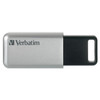 Verbatim Secure Pro 64GB USB 3.0 (3.1 Gen 1) Capacity Black, Grey USB flash drive