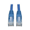 Tripp Lite N201-005-BL50BP 1.52m Cat6 U/UTP (UTP) Blue networking cable