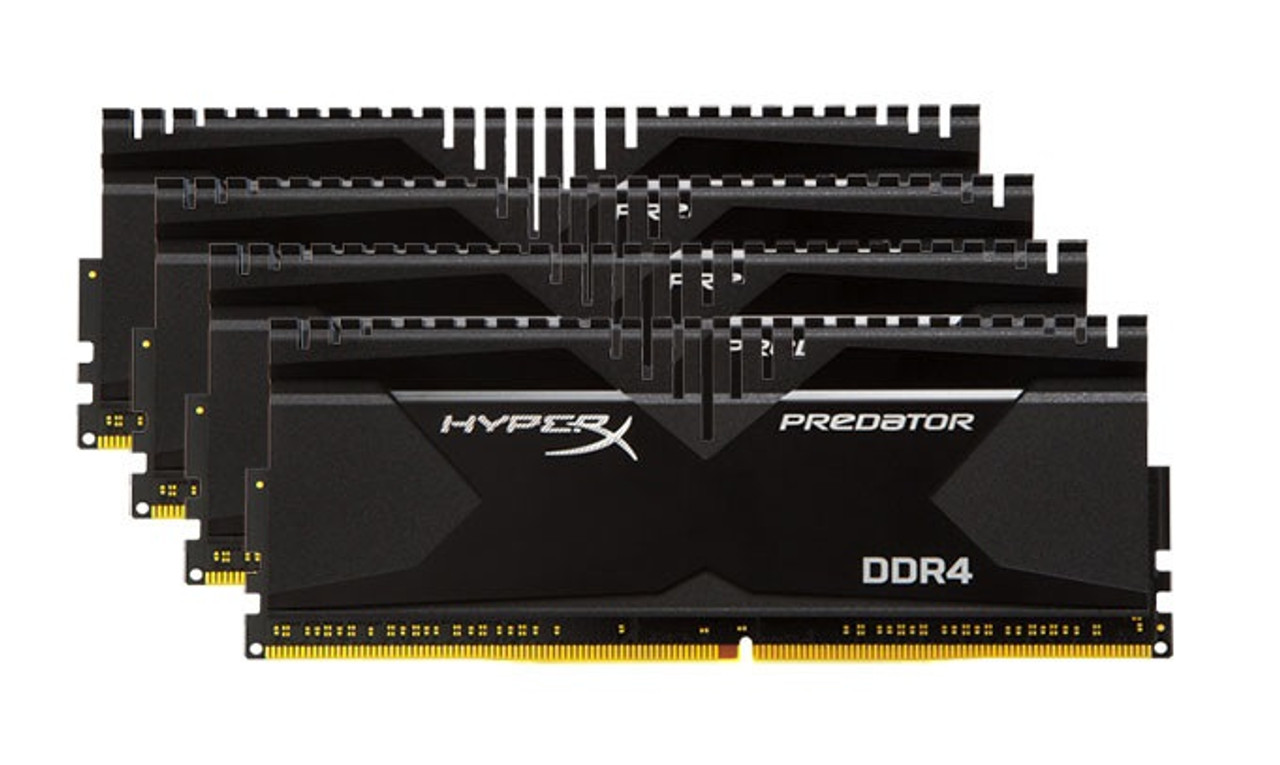 HX430C16PBK4/64 | Kingston XMP HyperX Predator 64GB Kit (4 X 16GB