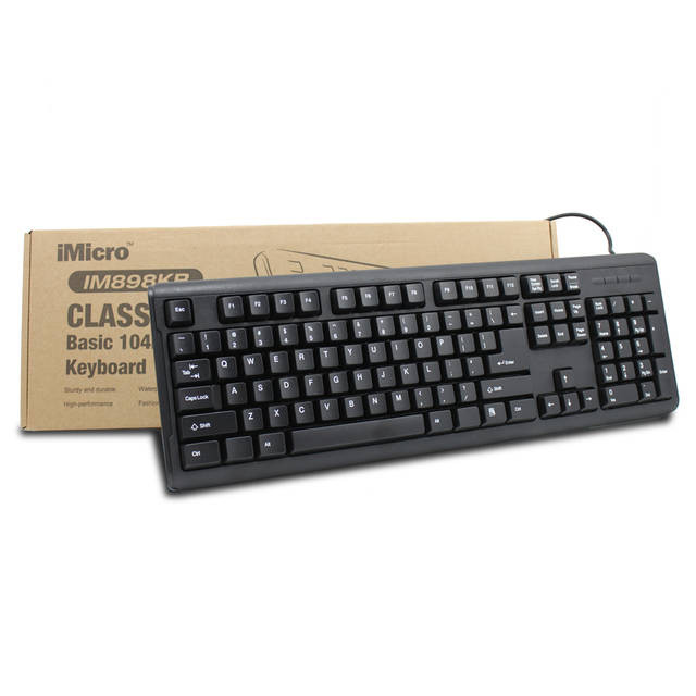 KB-IM898KB | iMicro KB-IM898KB Wired USB Basic 104Key English