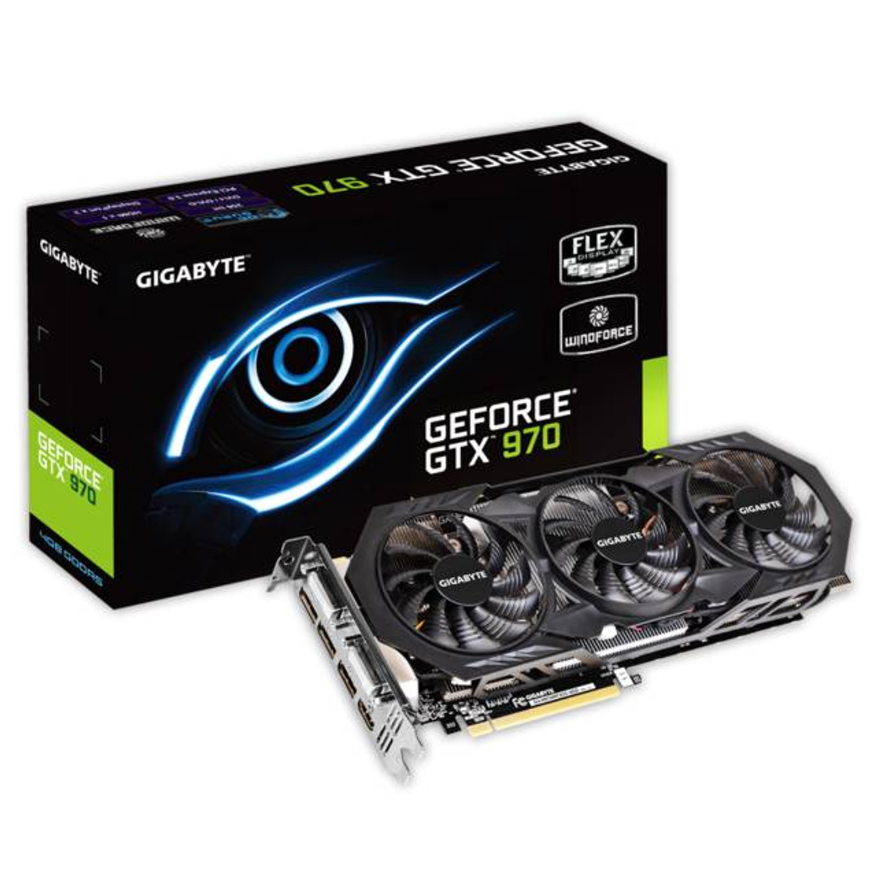 GV-N970IXOC-4GD | GIGABYTE NVIDIA GeForce GTX 970 OC 4GB GDDR5