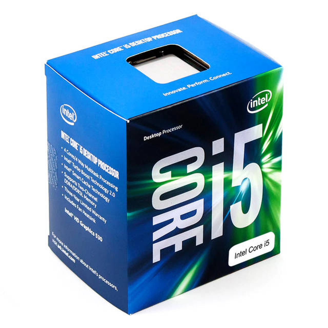 Intel Skylake Processeur Core i56400 2.7 GHz 6Mo Cache Socket 1151 Boîte  (BX80662I56400)