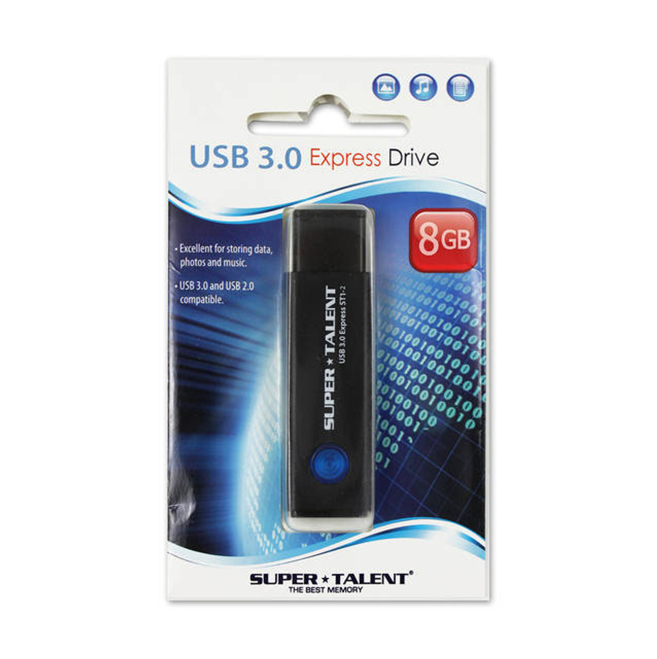Super Talent 128GB Express RC4 USB 3.0 Flash Drive MLC 