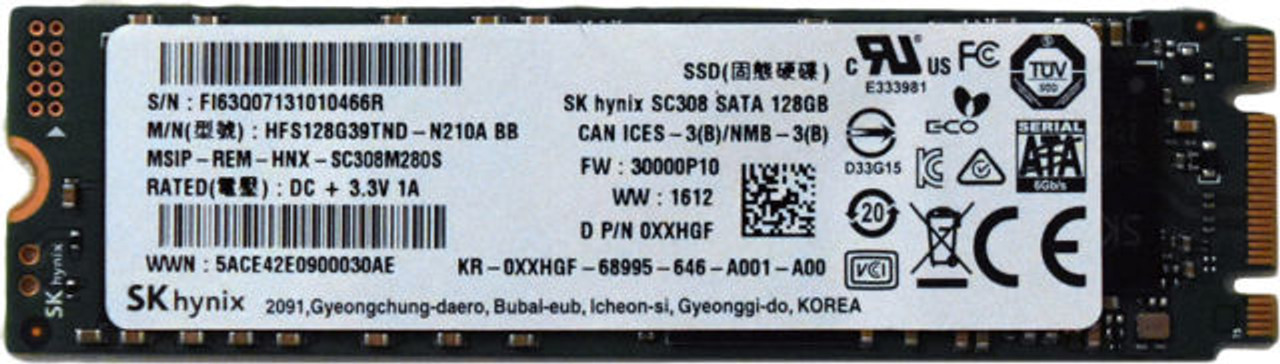 HFS128G39TND-N210A | SK hynix SC308 128GB M.2 2280 SATA Solid