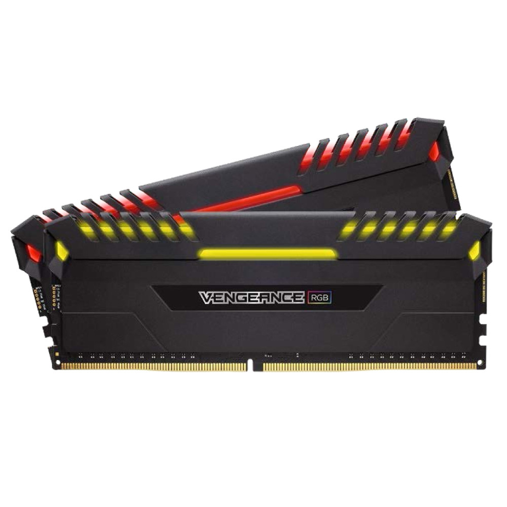 16GX4M2C3466C16 Corsair Vengeance RGB 16GB x 8GB DDR4-3466 PC4