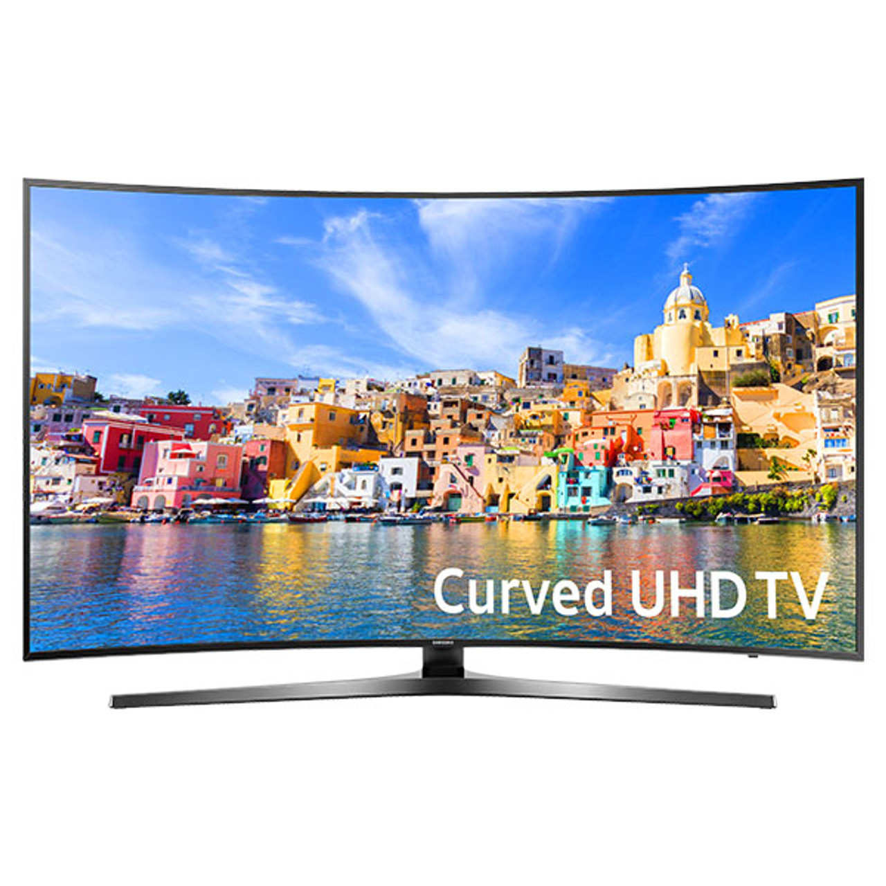 | Samsung UN55KU7500F 54.6" 4K Ultra HD Smart Wi-Fi Silver,Titanium LED TV
