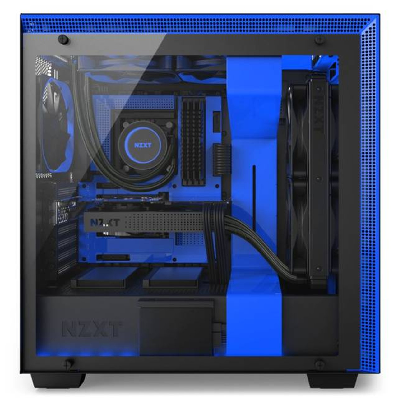| NZXT H700i No Power Supply ATX Mid w/ Lighting and Fan Control