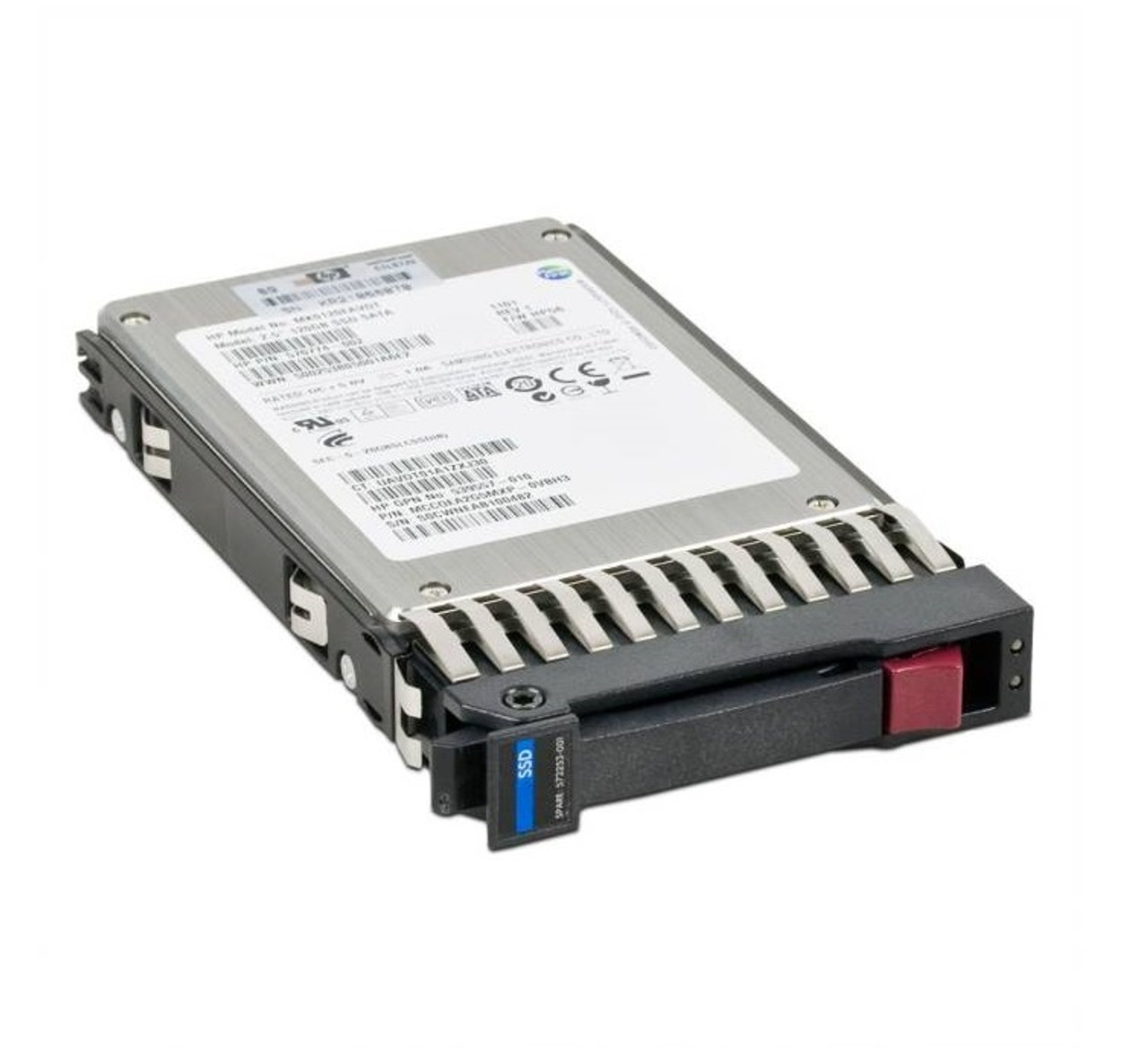 637076-001 | HP 100GB SATA 6.0Gb/s SFF 2.5-inch MLC Solid State Drive