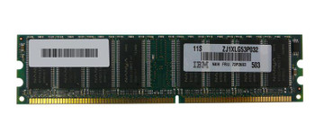 Part No: 73P2683 - IBM 256MB PC3200 DDR-400MHz non-ECC Unbuffered CL3 184-Pin DIMM Memory Module for ThinkCentre A51 S50