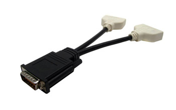 Part No: 41X6399 - IBM DVI Y Cable DMS-59 TO Dual DVI ConnectorS