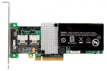 Part No: 46M0851 - IBM ServeRAID M5015 PCI-Express 2.0 X8 SAS SATA RAID Controller with Battery