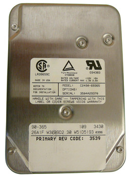 Part No: C2490-69365U - HP 2.1GB 5400RPM Ultra Wide SCSI Single-Ended Narrow 50-Pin 3.5-inch Hard Drive