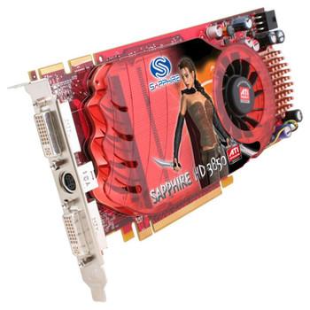 Part No: 100226L - ATI Tech ATI Sapphire HD3850 512MB GDDR3 PCI Express Dual DVI TV-out Video Graphics Card