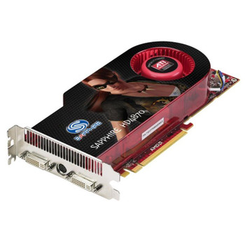 Part No: 100247L - ATI Tech ATI Radeon HD4870 512MB DDR5 PCI Express Dual DVI-I/ TV-out Video Graphics Card