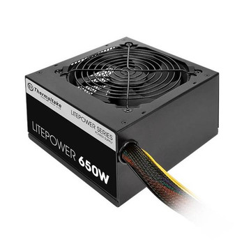 Thermaltake Litepower PS-LTP-0650NPCNUS-F 650W ATX12V 2.3 Power Supply (Black)