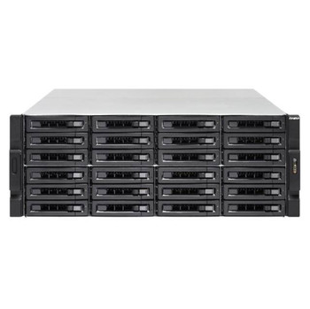 QNAP TS-EC2480U-RP-US Intel Xeon E3-1200 v3 3.4GHz/ 4GB RAM/ 4GbE/ 24SATA3/ USB3.0/ 24-bay 4U Rackmount NAS for Enterprise