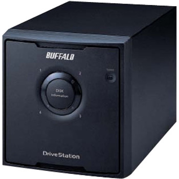 Part No: HD-QL8TSU2R5 - Buffalo DriveStation Quad HD-QL8TSU2R5 DAS Hard Drive Array - 4 x HDD Installed - 8 TB