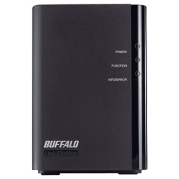 Part No: LS-WX1.0TL/1D - Buffalo LinkStation Duo LS-WX1.0TL/1D Network Storage Server - 1 TB (1 x 1 TB) - RJ-45 Network USB