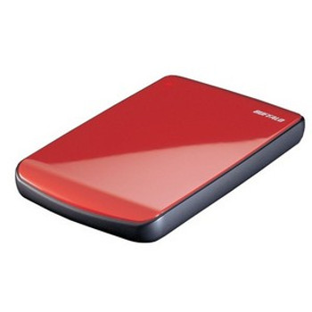 Part No: HD-PE500U2/RD - Buffalo MiniStation Cobalt HD-PEU2 500 GB 2.5 External Hard Drive - Ruby - USB 2.0 - 5400 rpm