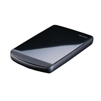 Part No: HD-PE640U2/BK - Buffalo MiniStation Cobalt 640 GB External Hard Drive - Onyx - USB 2.0 - 5400 rpm