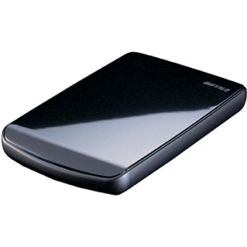 Part No: HD-PET320U2/B - Buffalo MiniStationLite HD-PET320U2/B 320 GB External Hard Drive - Crystal Black - USB 2.0