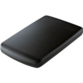 Part No: HD-PV320U2/BK - Buffalo JustStore 320 GB External Hard Drive - Black - USB 2.0 - SATA