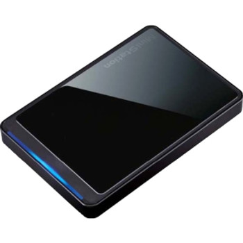 Part No: HD-PCT320U2/B - Buffalo MiniStation HD-PCT320U2/B 320 GB External Hard Drive - Black - USB 2.0