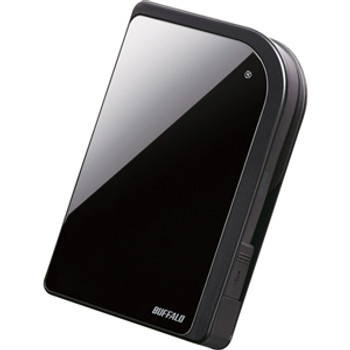 Part No: HD-PXT500U2/B - Buffalo MiniStation Metro 500 GB External Hard Drive - Onyx Blue - USB 2.0