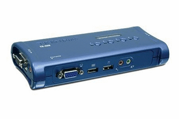 TRENDnet TK-409K 4-Port USB KVM Switch Kit w/ Audio