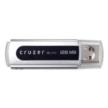 Part No: SDCZ2-128-768 - SanDisk 128MB Cruzer Mini Flash Drive - 128 MB - USB