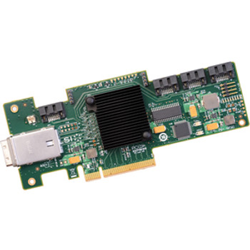 Part No: LSI00192 - LSI Logic 9212-4i4e 8-port SAS RAID Controller - Serial Attached SCSI (SAS) Serial ATA/600 - PCI Express x8 - Plug-in Card - RAID Supported