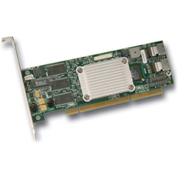Part No: LSI00042-F - LSI Logic MegaRAID 300-8XLP 8 Port Serial ATA RAID Controller - 128MB Embedded DDR SDRAM